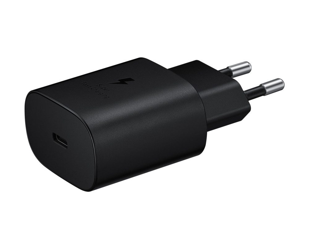 ADAPTADOR 25W SUPER FAST NEGRO