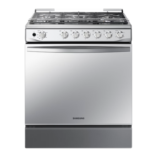 COCINA SAMSUNG 115L A GAS 5 HORNALLAS SILVER METAL
