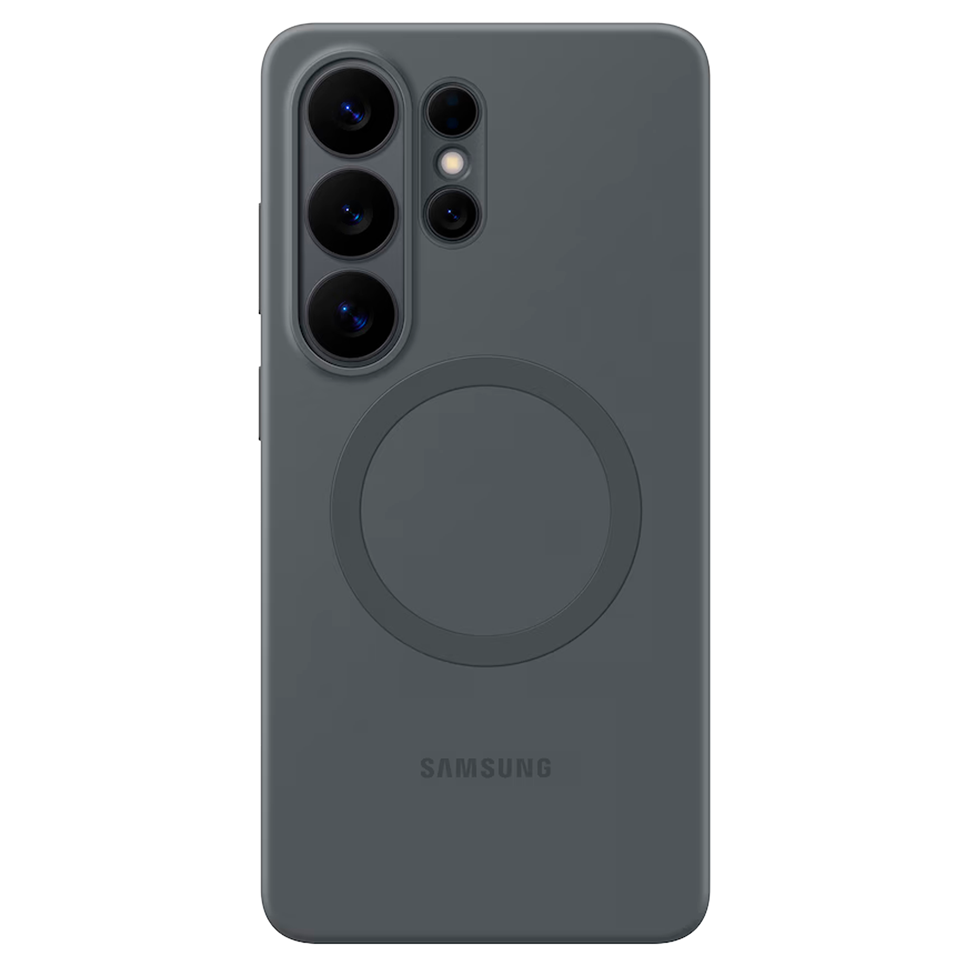 Funda de silicona con imán para el Galaxy S26 Ultra Black